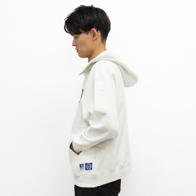 「 RUSSELL ATHLETIC ラッセルアスレティック 」 YALE UNIVERSITY Sweat Hoodie イエール大学 スウェット フーディ RC-24709-YL Russell Athletic（ラッセル アスレティック） YALE UNIVERSITY Sweat