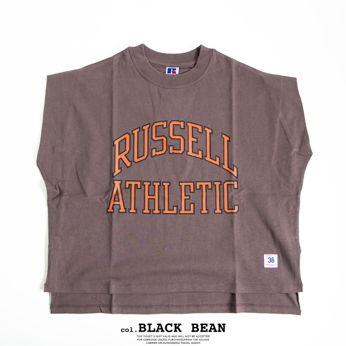 RUSSELL ATHLETIC ラッセルアスレティック クラシックコットン スクエア Tシャツ RCW-24029 / Russell Athletic（ラッセルアスレティック）の「RUSSELL