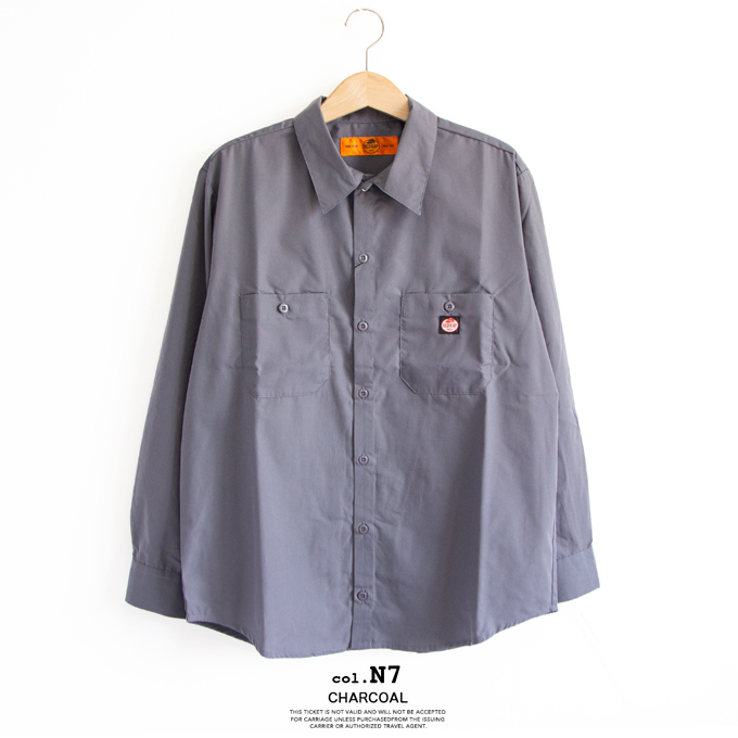 RED KAP（レッドキャップ） 長袖 ワークシャツ Long Sleeve Shirt