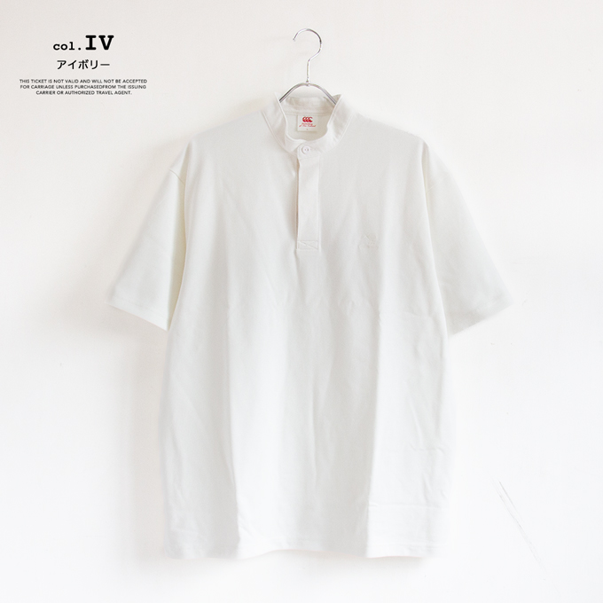 カンタベリー（Canterbury） S/S HENRY NECK RUGBY JERSEY ショート