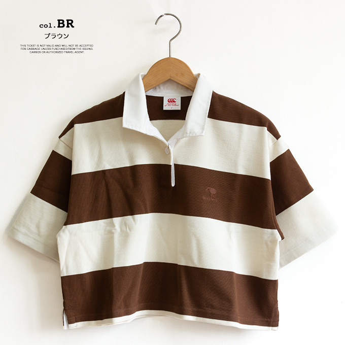 カンタベリー（Canterbury） canterbury WHITE ホワイト W'S S/S RUGBY