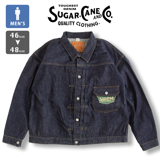 SUGAR CANE シュガーケーン 13oz. DENIM BLOUSE 1936 MODEL (T-BACK