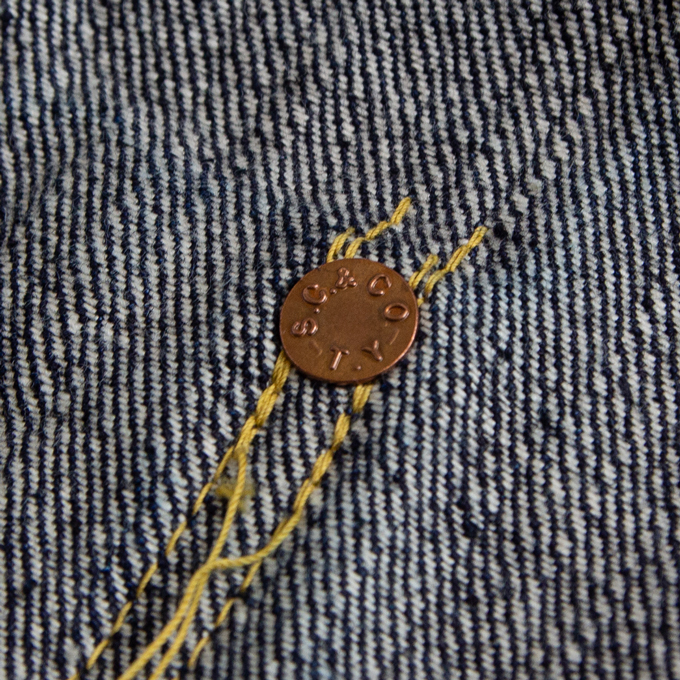 SUGAR CANE シュガーケーン 13.5oz. BLUE DENIM BLOUSE “S1943” MODEL