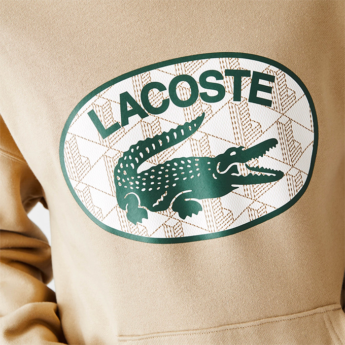 【SALE!!】 【 LACOSTE ラコステ 】 モノグラム モチーフ ラコステ プリントフードスウェット SH0067L / 22AW ※｜jeansstation｜13