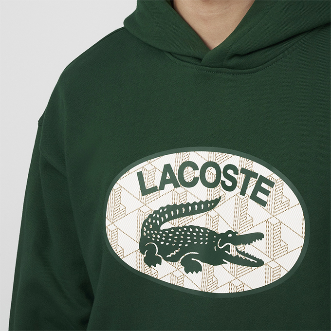 【SALE!!】 【 LACOSTE ラコステ 】 モノグラム モチーフ ラコステ プリントフードスウェット SH0067L / 22AW ※｜jeansstation｜15