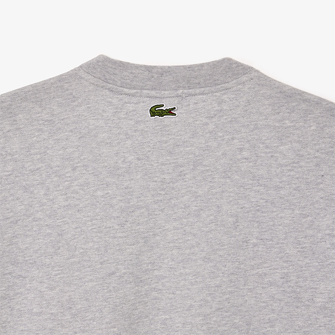 スウェット トレーナー メンズ LACOSTE ラコステ 3Dプリントクラシッククルーネックスウェット SH1228-99 Tシャツ tシャツ 長袖 プリント 綿 コットン パイル ユニセックス 男性 女性 ブランド LACOSTE（ラコステ） 3Dプリント クラシック クルーネック スウェット