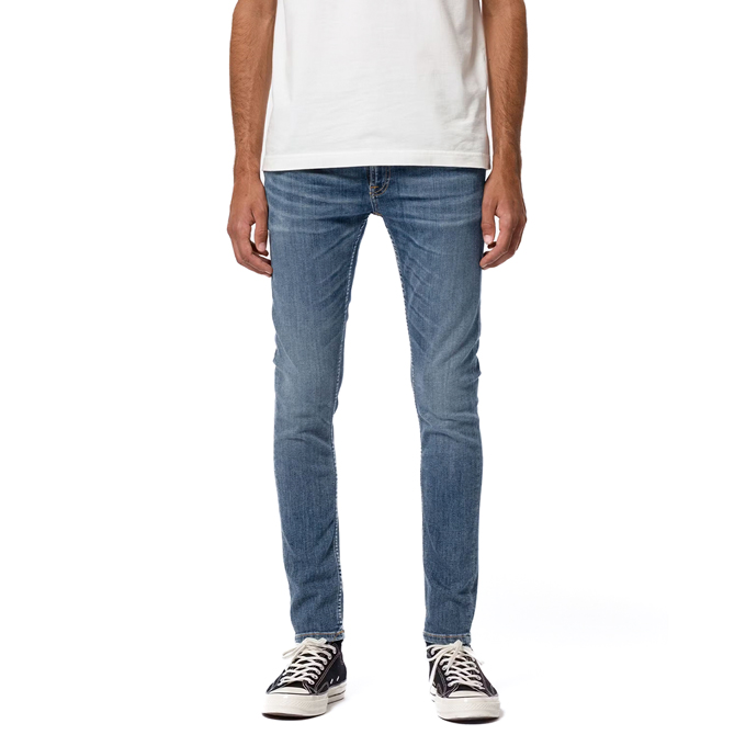 Nudie Jeans（ヌーディージーンズ） スキニー リン ダークブルー 