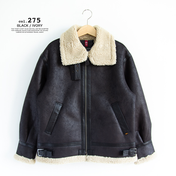 新品　アルファ インダストリーズ　 B-3 フェイクムートン TA1548 Amazon | [アルファインダストリーズ] アウター B-3 フェイク