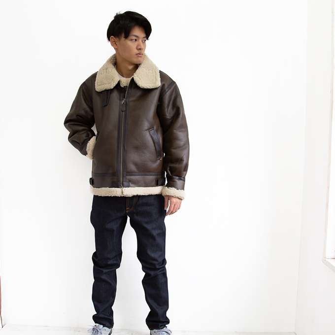 ALPHA INDUSTRIES B-3 TA-1548フェイクムートン Alpha Industries ALPHA アルファ B-3 フェイクムートン