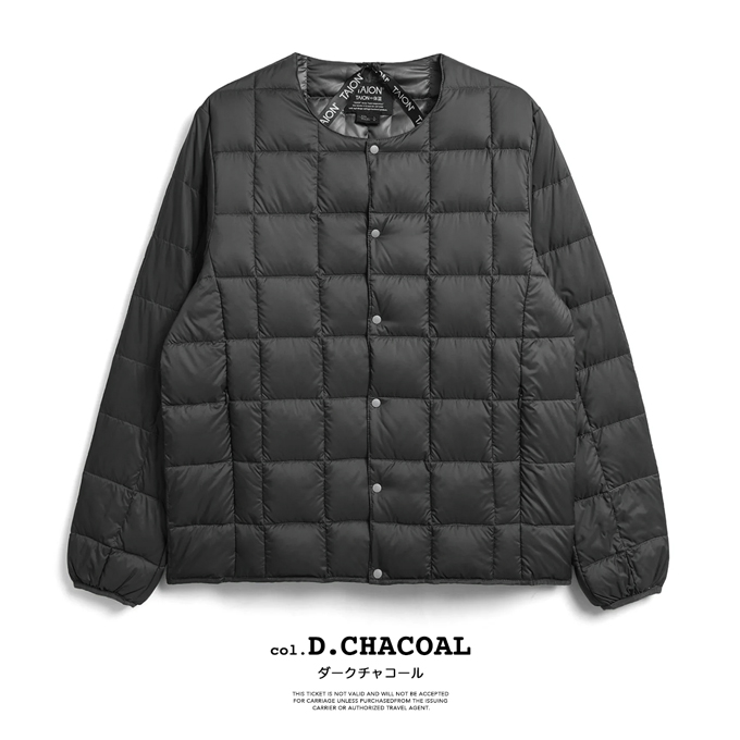 ジャケット・アウター TAION U NECK BUTTON JACKETS XXL TAION U NECK BUTTON JACKETS XXL - メルカリ