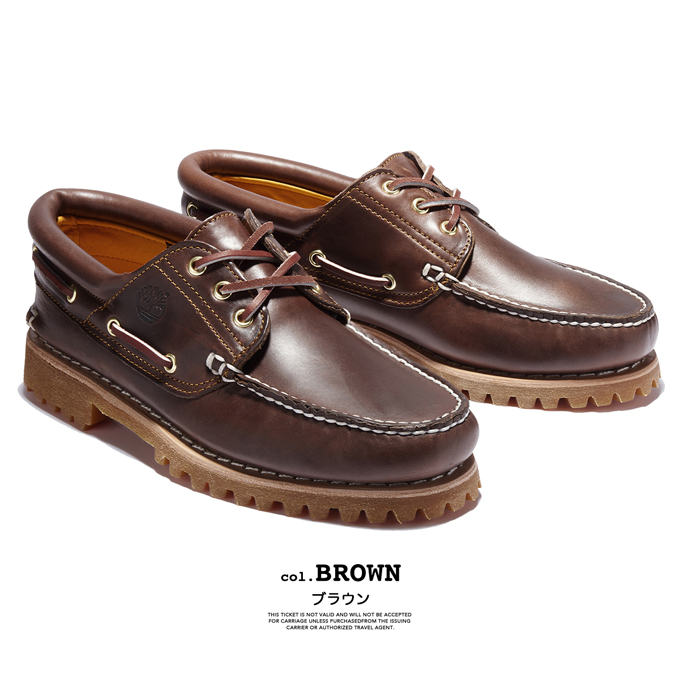 Timberland ティンバーランド メンズ ティンバーランド アイコン スリーアイ クラシックラグ AUTHENTIC HANDSEWN BOAT  SHOE 30003 / 50009 / 23SS ※