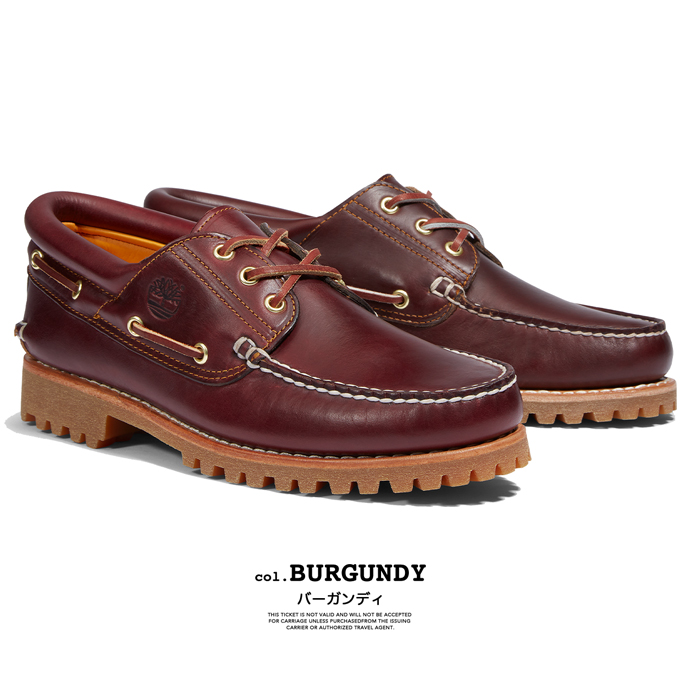 Timberland ティンバーランド メンズ ティンバーランド アイコン スリーアイ クラシックラグ AUTHENTIC HANDSEWN BOAT  SHOE 30003 / 50009 / 23SS ※