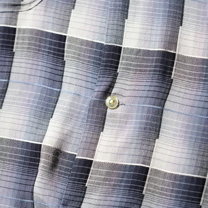 TOWNCRAFT（タウンクラフト） 60S OMBRE LOOP COLLAR S/S SHIRTS