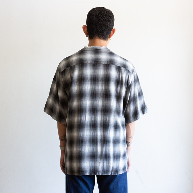 TOWNCRAFT（タウンクラフト） 60S OMBRE LOOP COLLAR S/S SHIRTS
