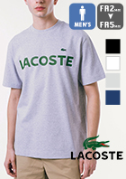 LACOSTE ラコステ ヘビーウェイト ブランドネーム ロゴ Tシャツ TH2299-99
