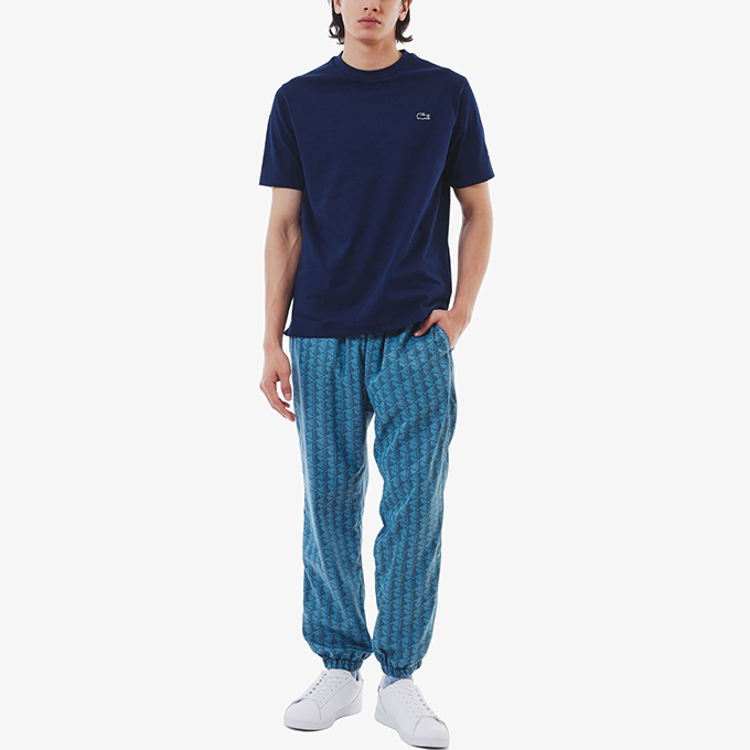 LACOSTE（ラコステ） アウトライン クロック クルーネック Tシャツ