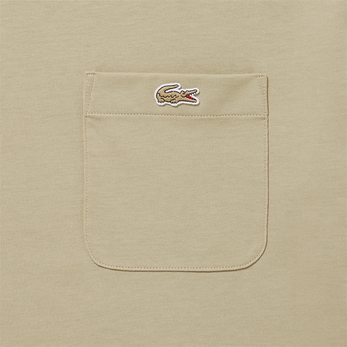 LACOSTE ラコステ アウトライン クロック ポケットTシャツ TH5807-99 