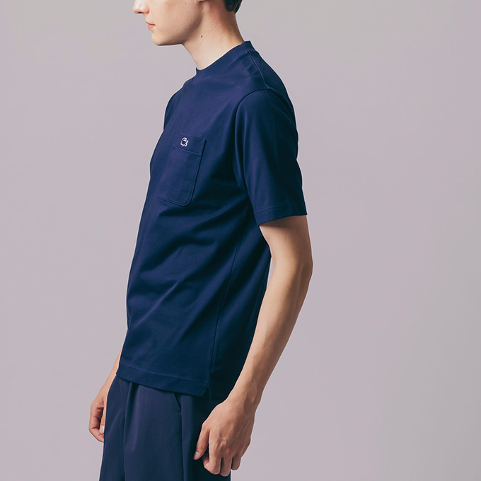 LACOSTE ラコステ アウトライン クロック ポケットTシャツ TH5807-99 