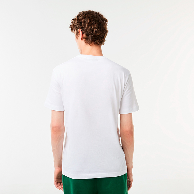 【 LACOSTE ラコステ 】 ワニロゴ グラフィック プリント Tシャツ TH6396-99 / 2024SUMMER｜jeansstation｜02