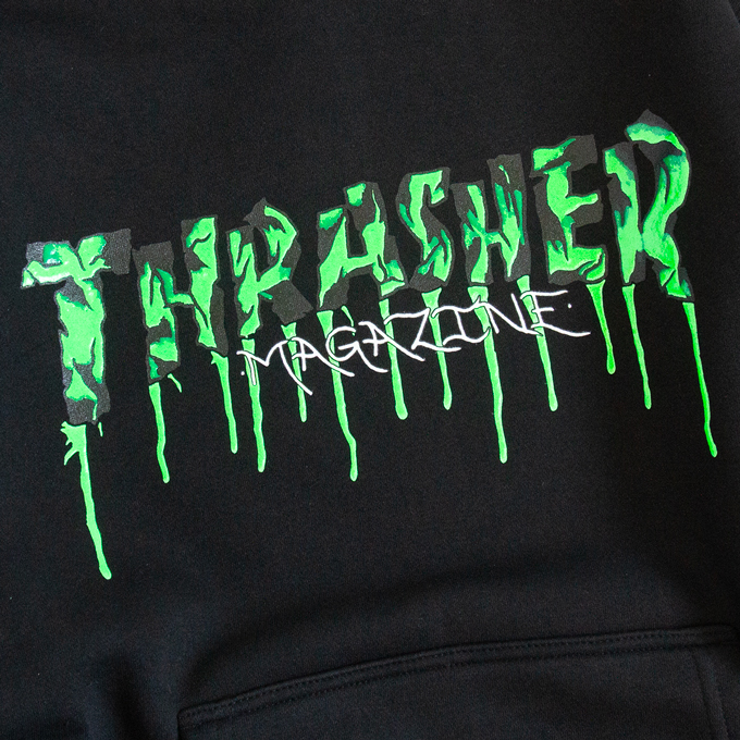 majogary スウェットパーカ　マジョガリー　レミレリーフ　thrasher THRASHER（スラッシャー） SALE ローリングクレイドル ROLLING CRADLE