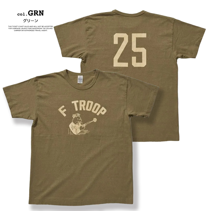 WAREHOUSE（ウエアハウス） ウェアハウス Lot 4064 F TROOP S/S Tee