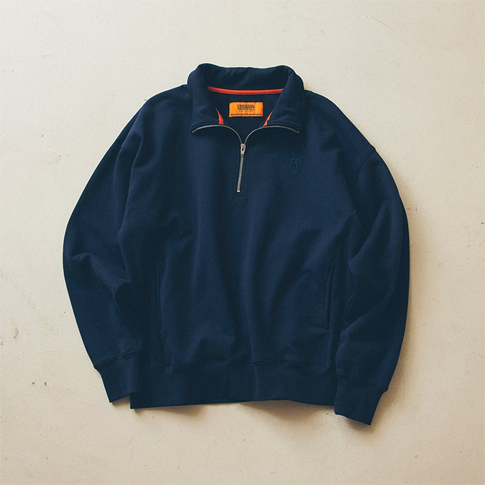UNIVERSAL OVERALL（ユニバーサルオーバーオール） SWEAT HALF ZIP