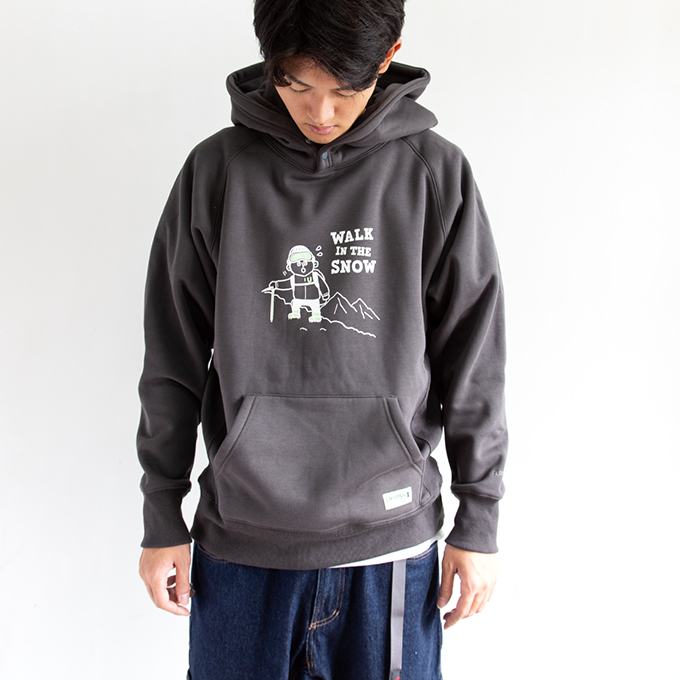 UNIVERSAL OVERALL PLAY WORK ユニバーサルオーバーオール プレイワーク SWEAT HOODIE Windy.Jr  Print ウィンディー ジュニア スウェットパーカー U2333331PWJ