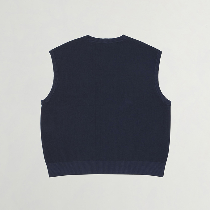 WOOLRICH（ウールリッチ） SHEEP PATCH COTTON PIQUE KNIT VEST シープ