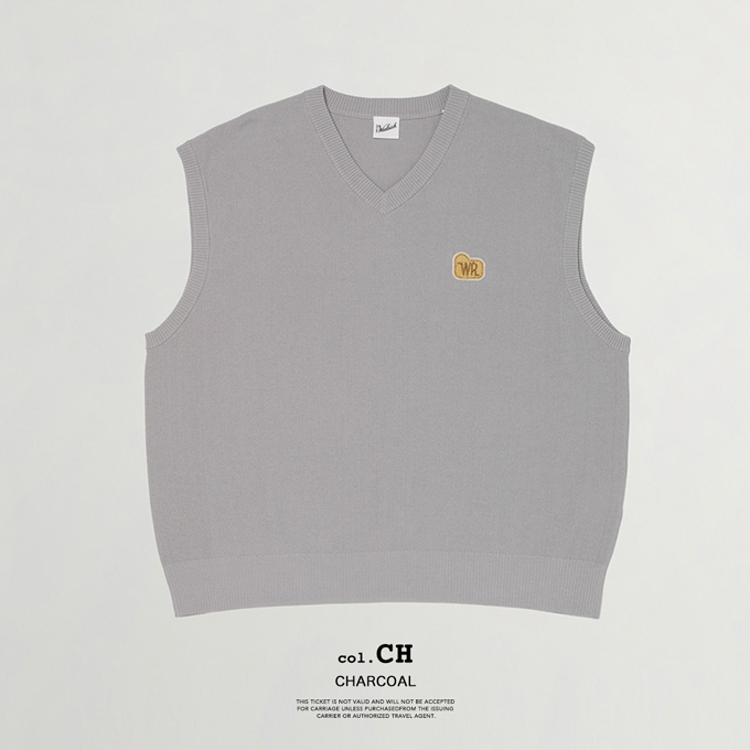 WOOLRICH（ウールリッチ） SHEEP PATCH COTTON PIQUE KNIT VEST シープ