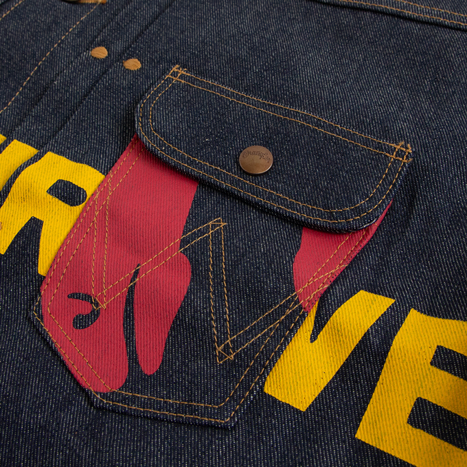 Wrangler ラングラー 75th Special DENIM BANNER JACKET デニム