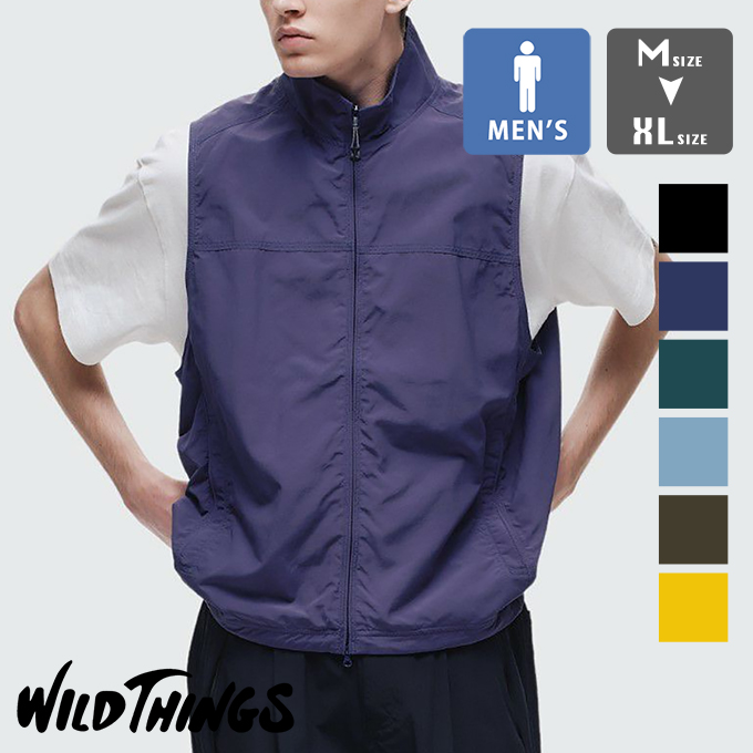 WILDTHINGS ワイルドシングス UTILITY VEST ユーティリティ ベスト WT24010AD / 2024SPRING