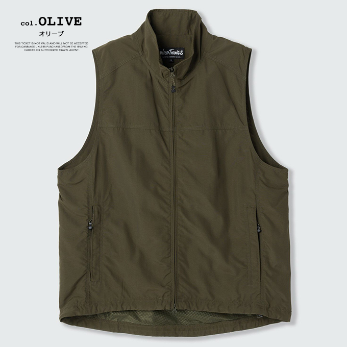 WILD THINGS WILDTHINGS ワイルドシングス UTILITY VEST