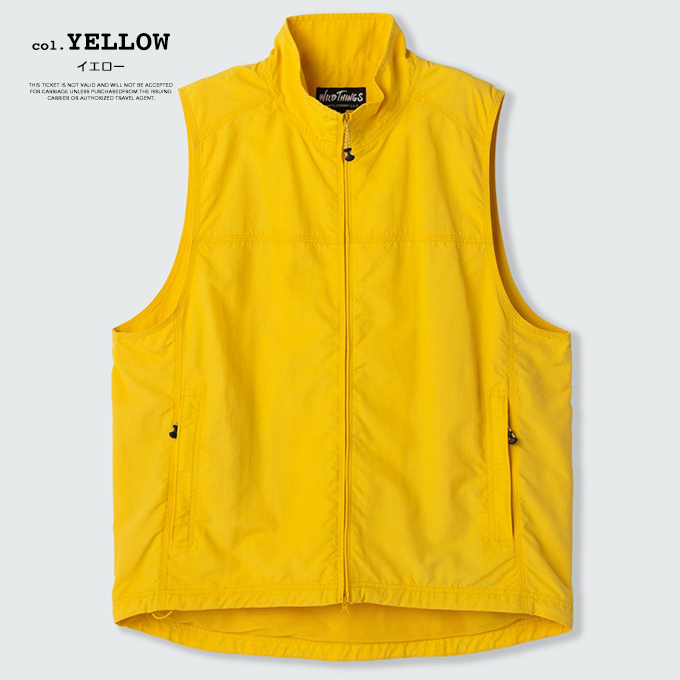 WILD THINGS（ワイルドシングス） UTILITY VEST ユーティリティ ベスト