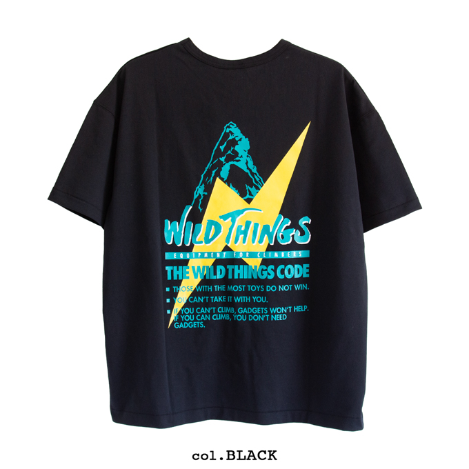 WILD THINGS（ワイルドシングス） コード 半袖 Tシャツ WILD THINGS