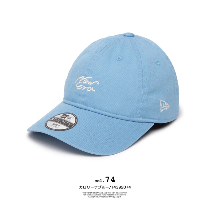 NEW ERA（ニューエラ） キッズ Youth 9TWENTY Handwritten Logo ハンド