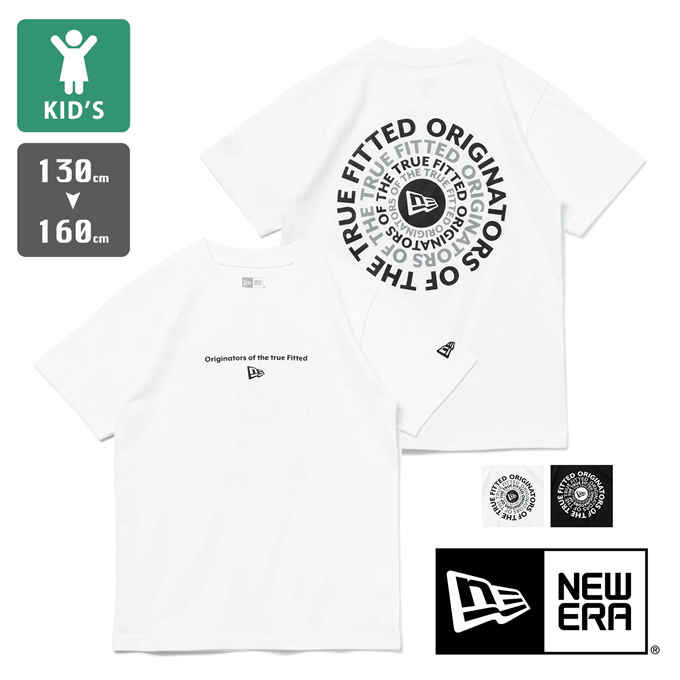 NEW ERA ニューエラ Youth SSCT Circle OOTTF TEE サークル ロゴ プリント S/S Tシャツ 141118 /14111856 14111857 2024SUMMER｜jeansstation