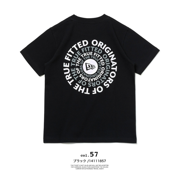 NEW ERA ニューエラ Youth SSCT Circle OOTTF TEE サークル ロゴ プリント S/S Tシャツ 141118 /14111856 14111857 2024SUMMER｜jeansstation｜12