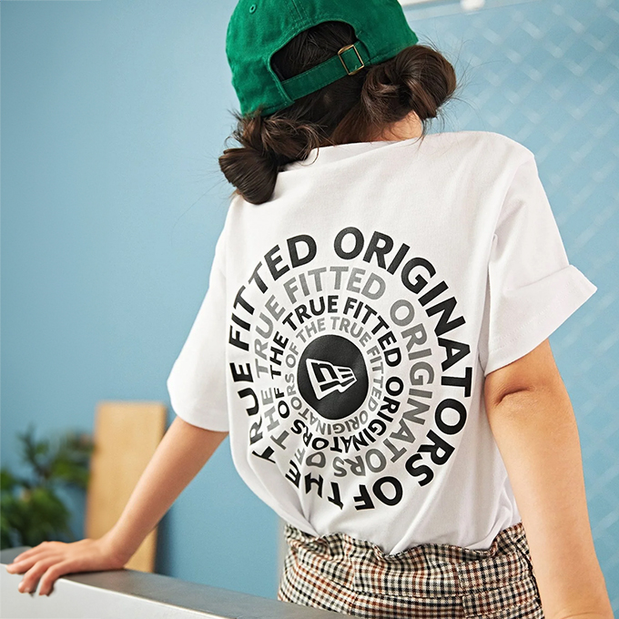 NEW ERA ニューエラ Youth SSCT Circle OOTTF TEE サークル ロゴ プリント S/S Tシャツ 141118 /14111856 14111857 2024SUMMER｜jeansstation｜02