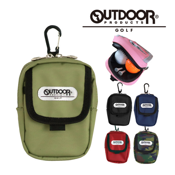 OUTDOOR GOLF マルチケース ODG-AC04 ボールポーチ ティ入れ小物ポーチ