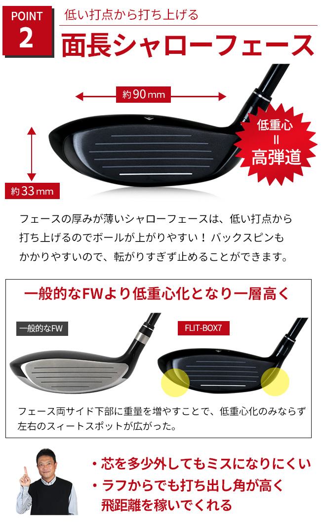 フェアウェイウッド（ロフト角：19度）｜クラブ（メンズ