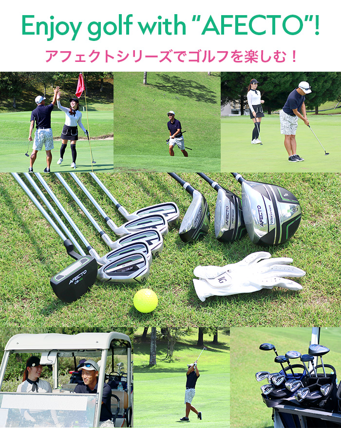 パター 右用 左用 Afecto CR-01 レディース パター ヘッドカバー付き 安心の3年保証 初心者 ※ 関連画像2