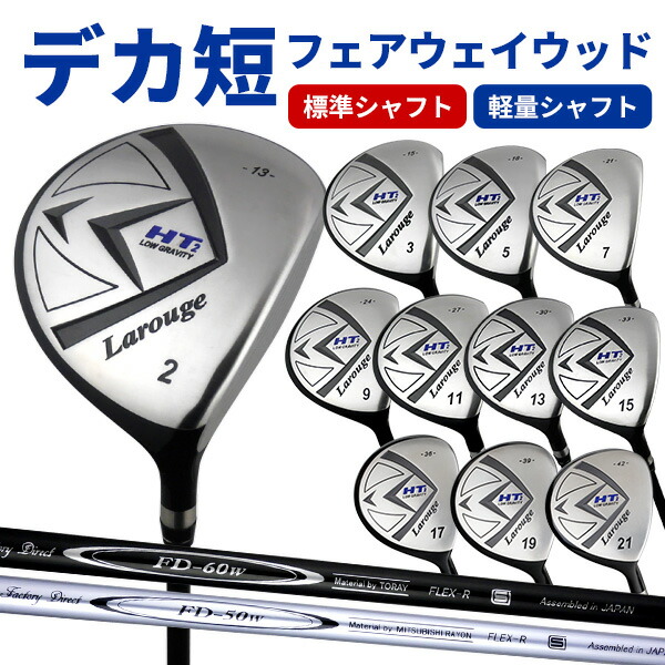 フェアウェイウッド カバー付き 短尺 ドデカ ショートウッド FD-60