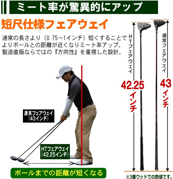 お盆期間限定クーポン配布中 在庫限り 左用 レフティ (FD-60:標準シャフト)Larouge-HT レフティ フェアウェイウッド ゴルフクラブ ※ 関連画像5