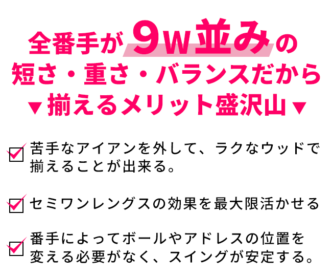 レディース 短尺フェアウェイウッド 4本セット 女性用 FLIT-BOX SEMIONE 製造直販ゴルフ屋 土日祝も出荷OK ※｜jenet｜05