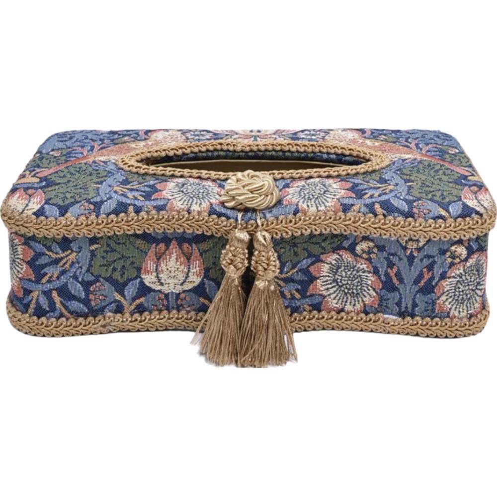 ジェニファーテイラー ティッシュボックスケース カバー いちご泥棒