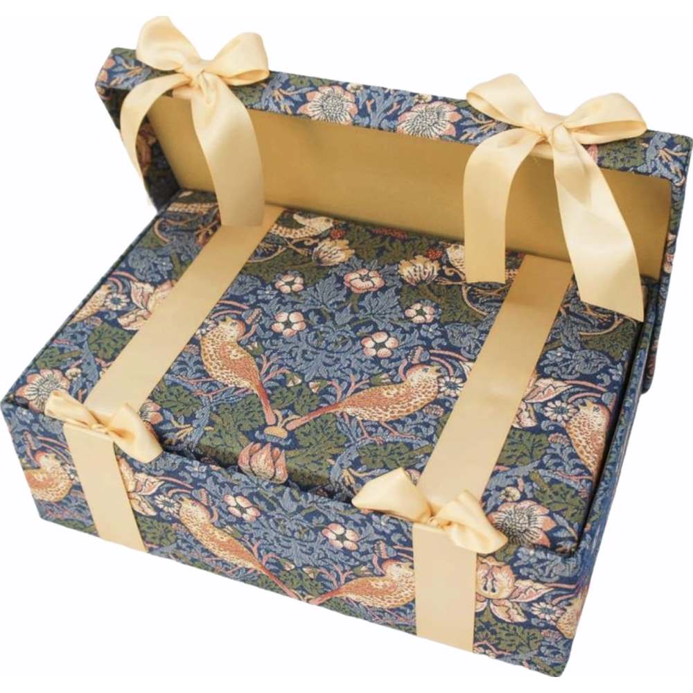 ジェニファーテイラー ボックス 3ヶセット いちご泥棒 小物入れ 140-272 楽天市場】ジェニファーテイラー ボックス3個セット 布 いちご泥棒柄