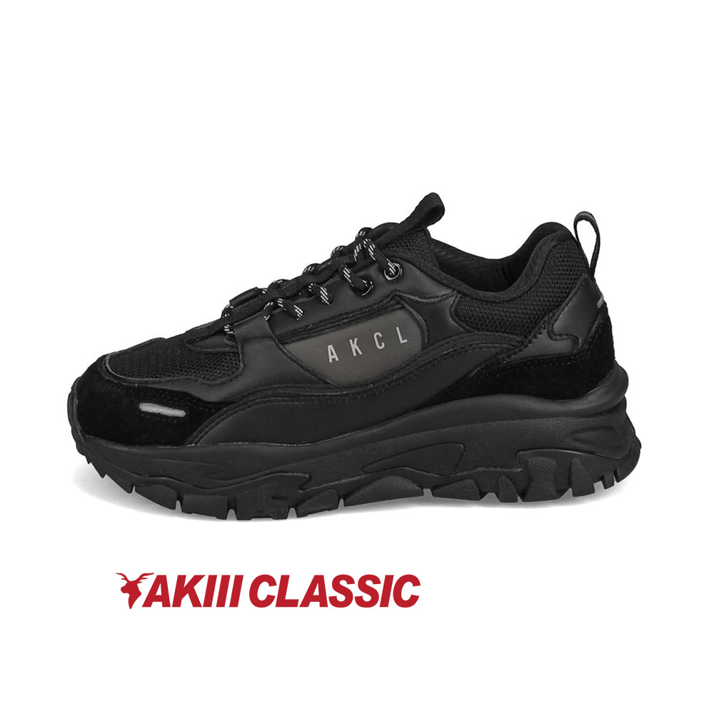 アキクラシック ダッドスニーカー アーバントラッカー 厚底スニーカー 黒 AKIII CLASSIC AKIII URBAN TRACKER 0003 | AKIII CLASSIC | 03