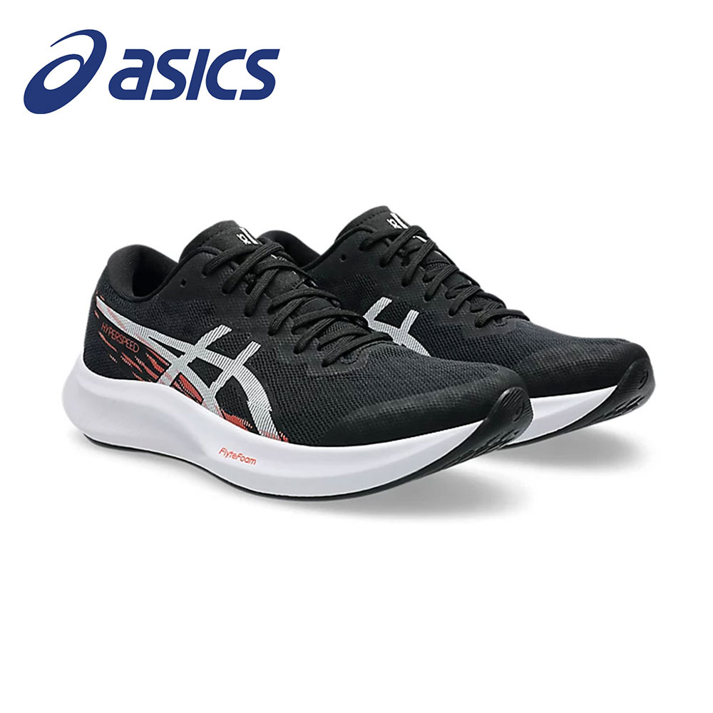 アシックス 靴 シューズ ウィメンズ ランニング スポーツ 黒 白 ピンク イエロー HYPER SPEED 4 1012B677 asics | ASICS | 01