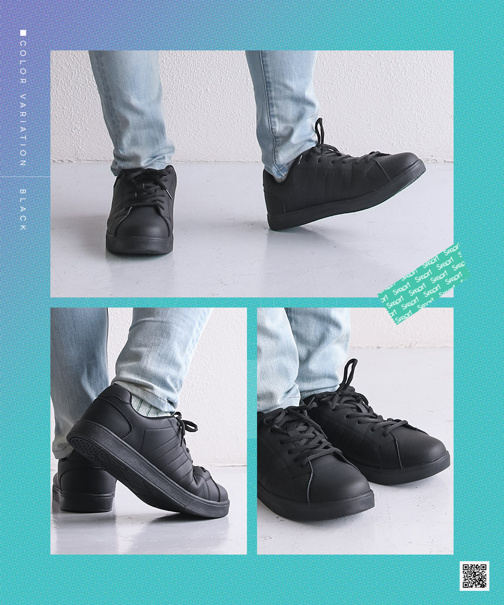 防水 スニーカー メンズ 白 軽量 ウォーキングシューズ レディース 歩きやすい 幅広 防滑 衝撃吸収 通勤 通学 コートスニーカー 黒 ブラック ホワイト 爆買 | S（シューズ） | 15