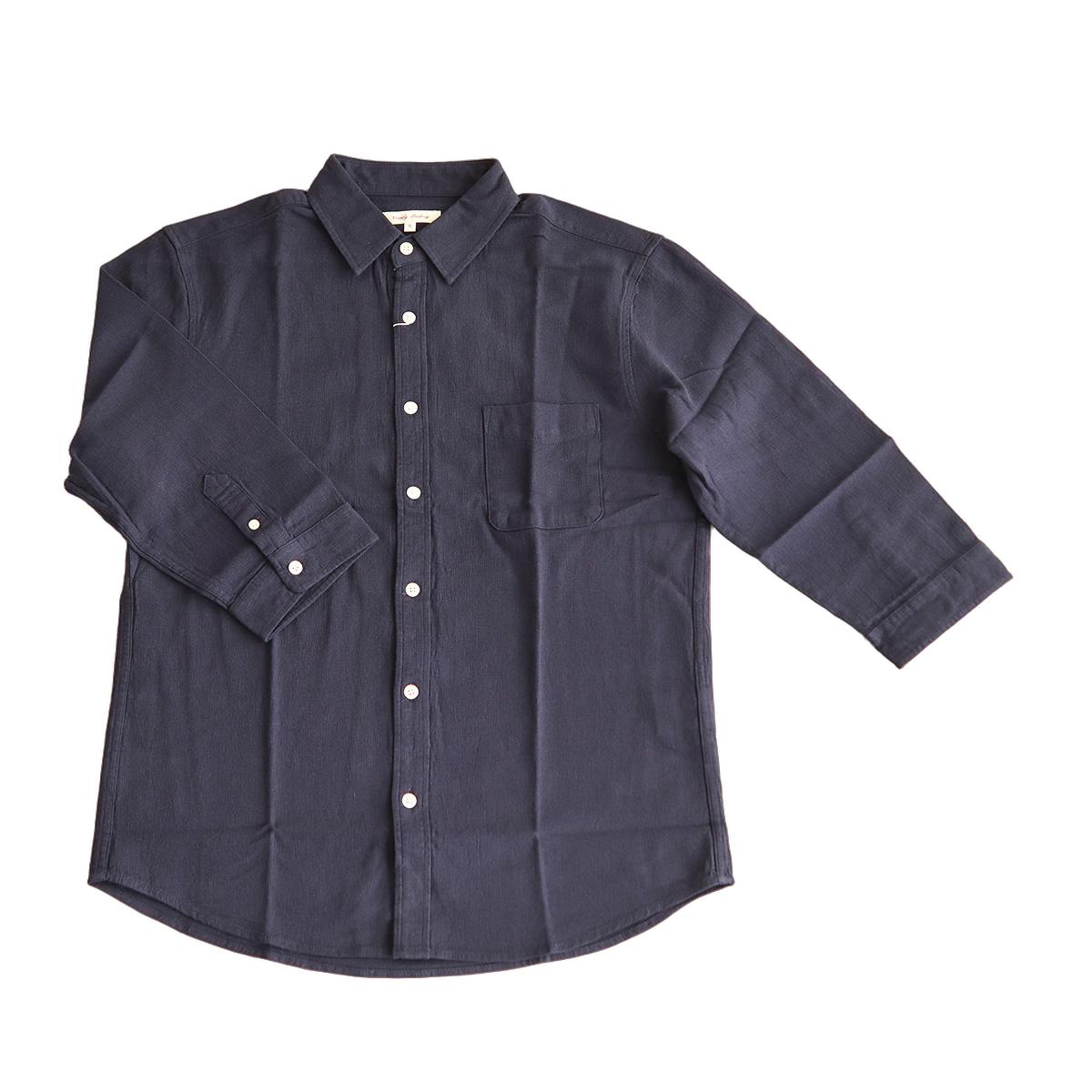 パナマ シャツ 七分袖 メンズ 綿100％ コットン 通気性 涼しい ボタン リラックス ナチュラル 春夏 M L XL LL 24122 爆買 | ブランド登録なし | 04